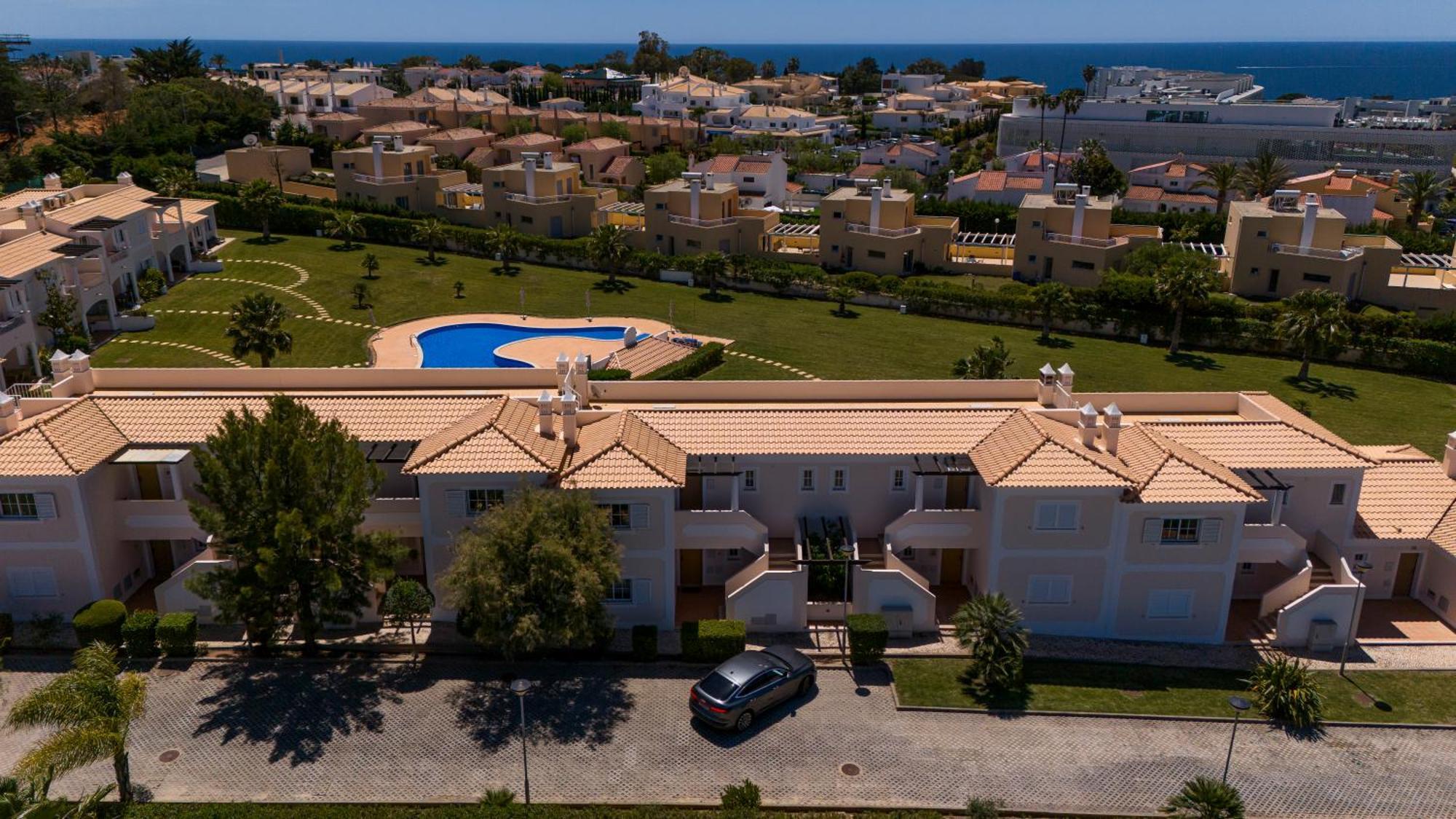 Apartamento no Condomínio Baia Village com Piscina Albufeira Exterior foto